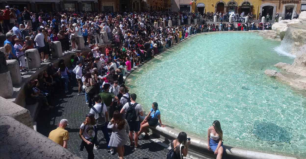 Restricting Access to the Trevi Fountain: Addressing Disrespect towards Historical Monuments