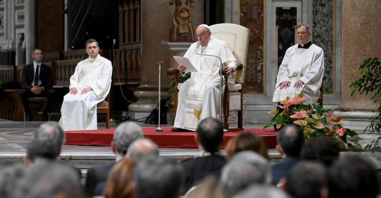 Assembly Pope's റോമാ രൂപതയുടെ അസംബ്ലിയിൽ ഫ്രാൻസിസ് മാർപാപ്പ പങ്കെടുത്തു - Pope Francis ...