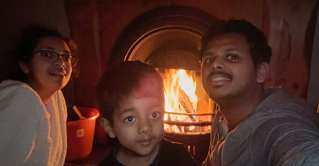 ബിബിന്‍ തങ്കച്ചനും കുടുംബവും