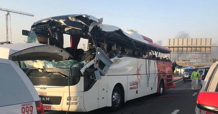 Dubai-bus-accident Dubai-bus-accident