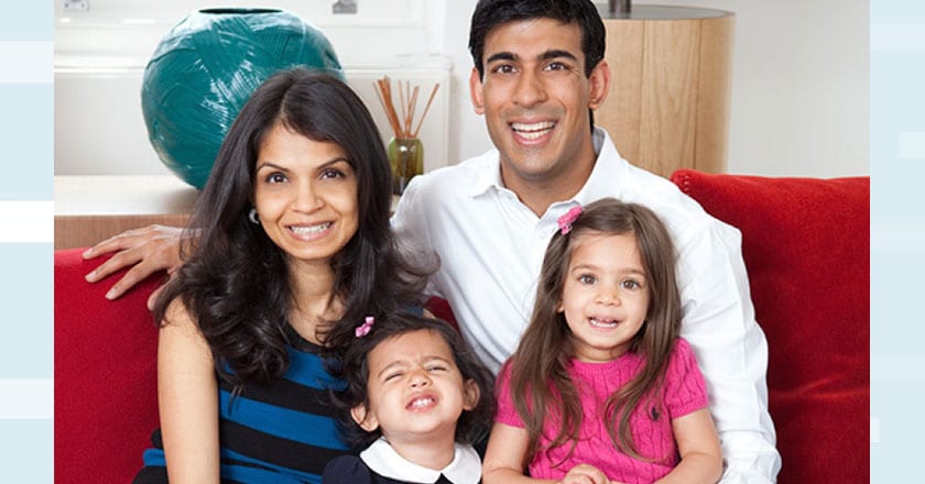 Rishi-Sunak-family Rishi-Sunak-family