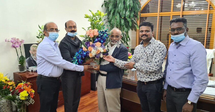 baburaj-felicitation baburaj-felicitation