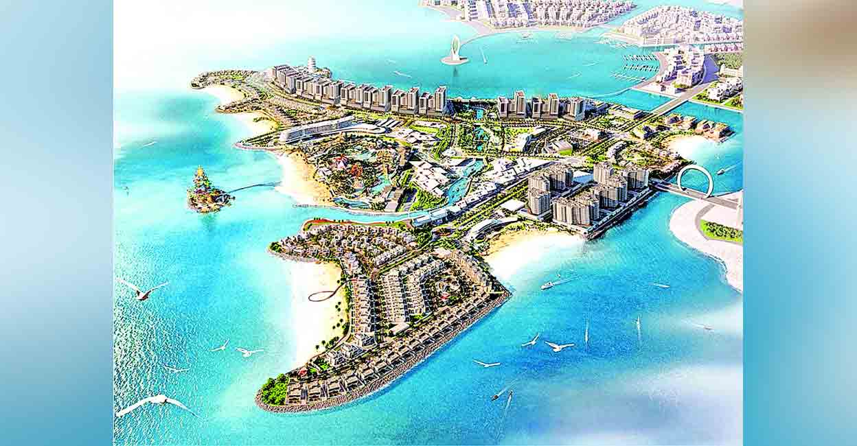 From Arab tents to beach clubs …;  Khetweifan Island is ready for the north |  Sidelights of the Qatar World Cup