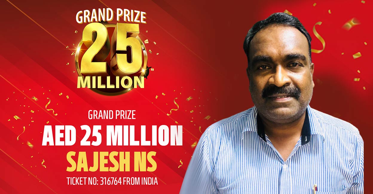 40 crore prize for Malayalee on Abu Dhabi Big Ticket; The winner was chosen  by another Malayalee - World Today News