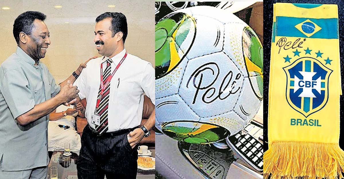 Pele said, Salaam Dubai!;  Emirates Malayali pilot shares ‘legendary’ memories.