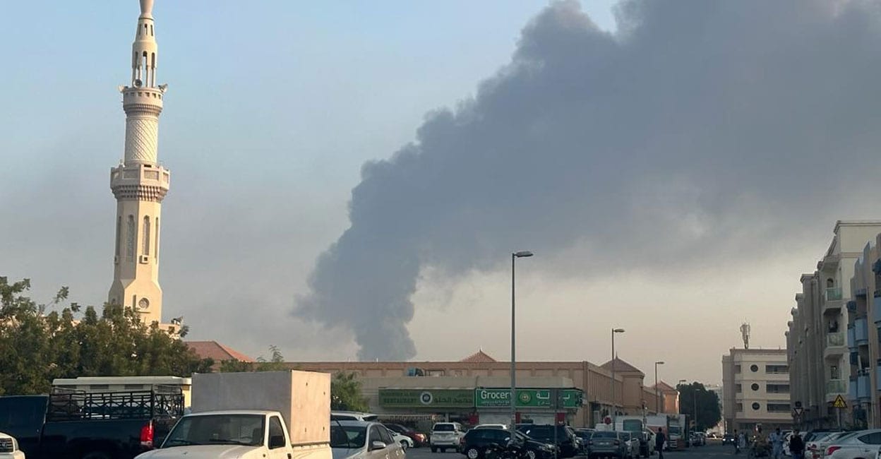 Fire in a warehouse in Sharjah;  No casualties |  UAE News