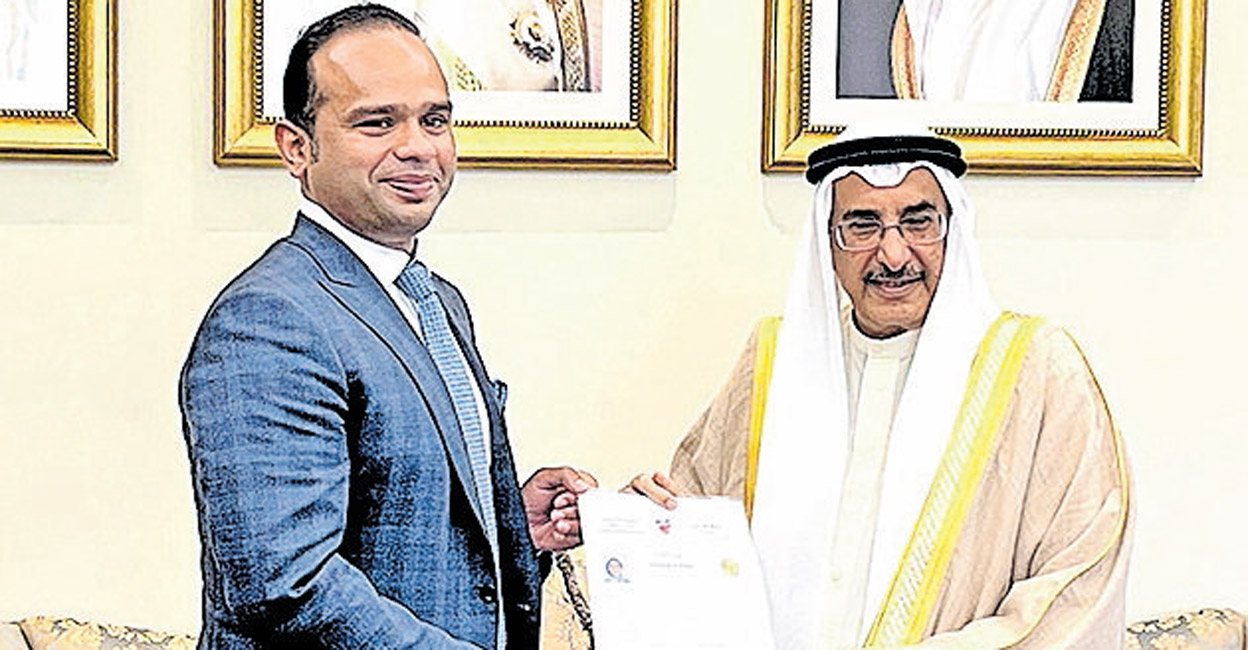Bahrain Golden Visa for Adeeb Ahmed Archyde