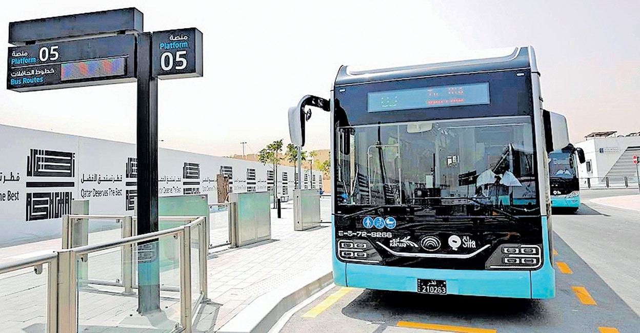 The last electric bus for the FIFA World Cup in Qatar - TIme News