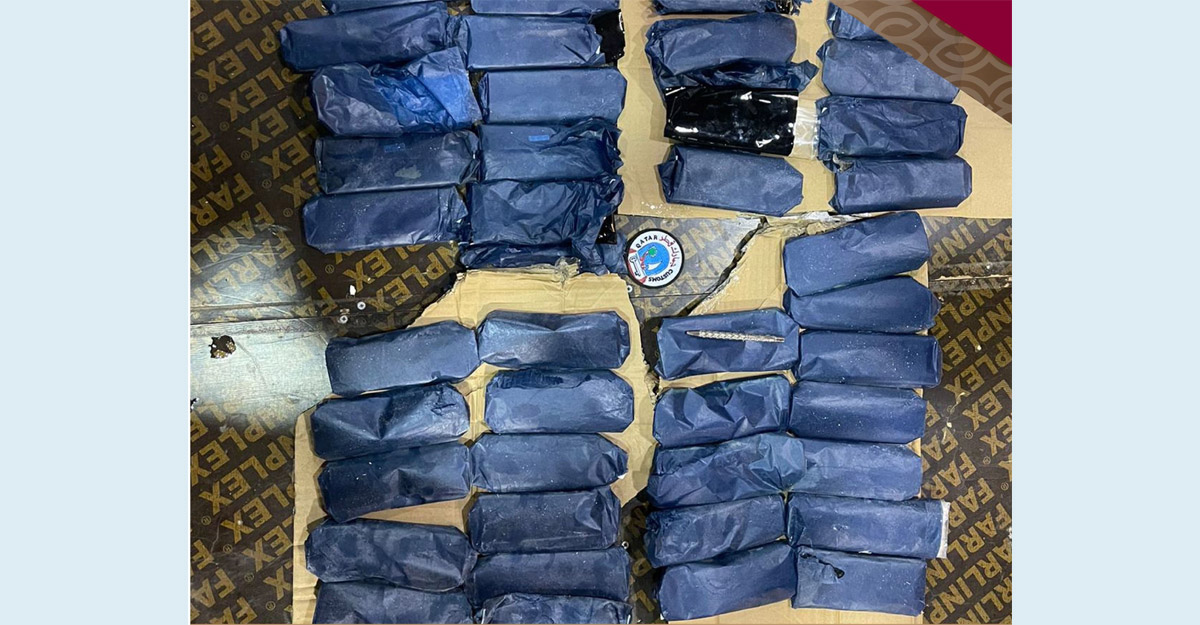 ബാത്ത് ടബ്ബുകളിൽ ഹെറോയിനും ഷാബോയും കടത്താൻ ശ്രമം