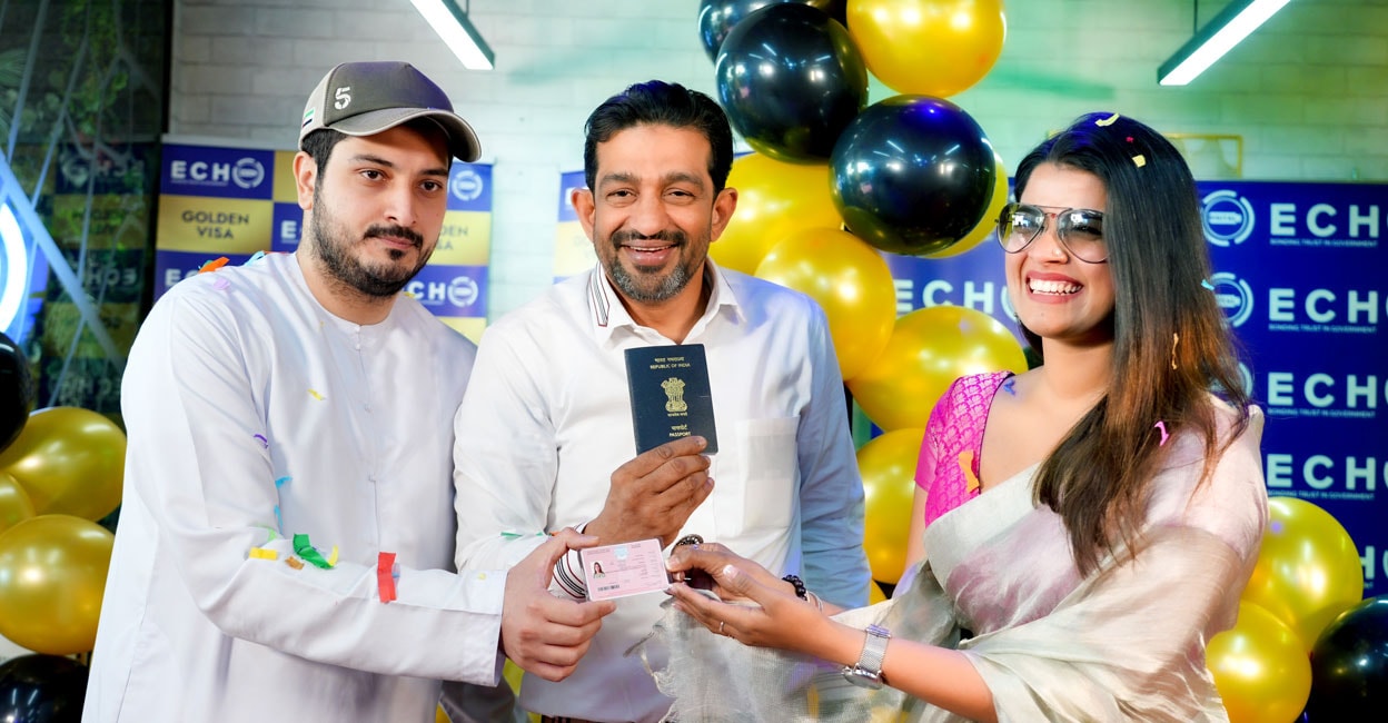 UAE golden visa for Amrita Suresh