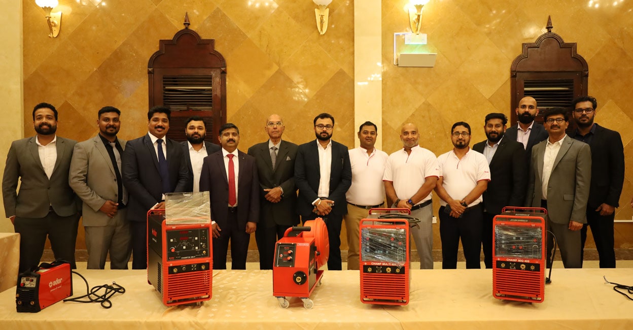 Doha's ABN Corporation and Ador Welding Limited Host Groundbreaking