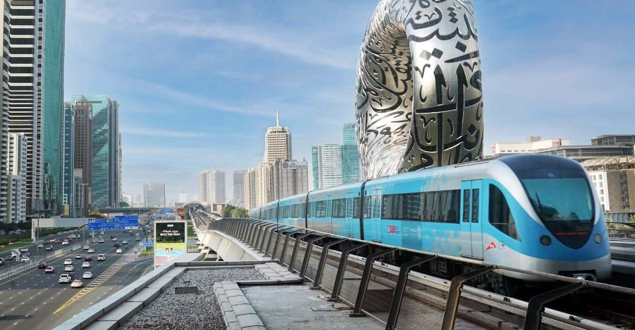 Dubai's Heart Line, A Marvel Of Modern Transport; Metro's Blue Line ...