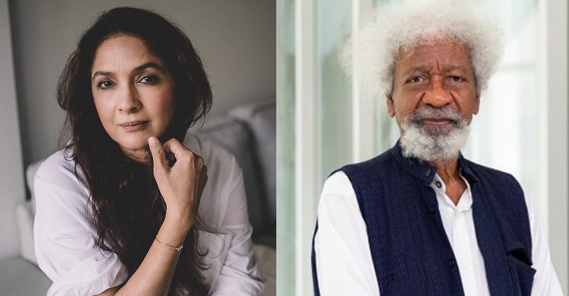 wole-soyinka-and-nina-gupta-at-the-sharjah-international-book-fair-today നീനാ ഗുപ്ത, വോലെ സോയിങ്ക