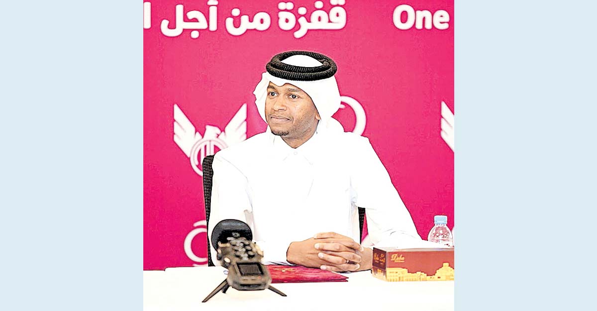 Face of Olympian Mutaz Isa Barshim for Qatar Charity