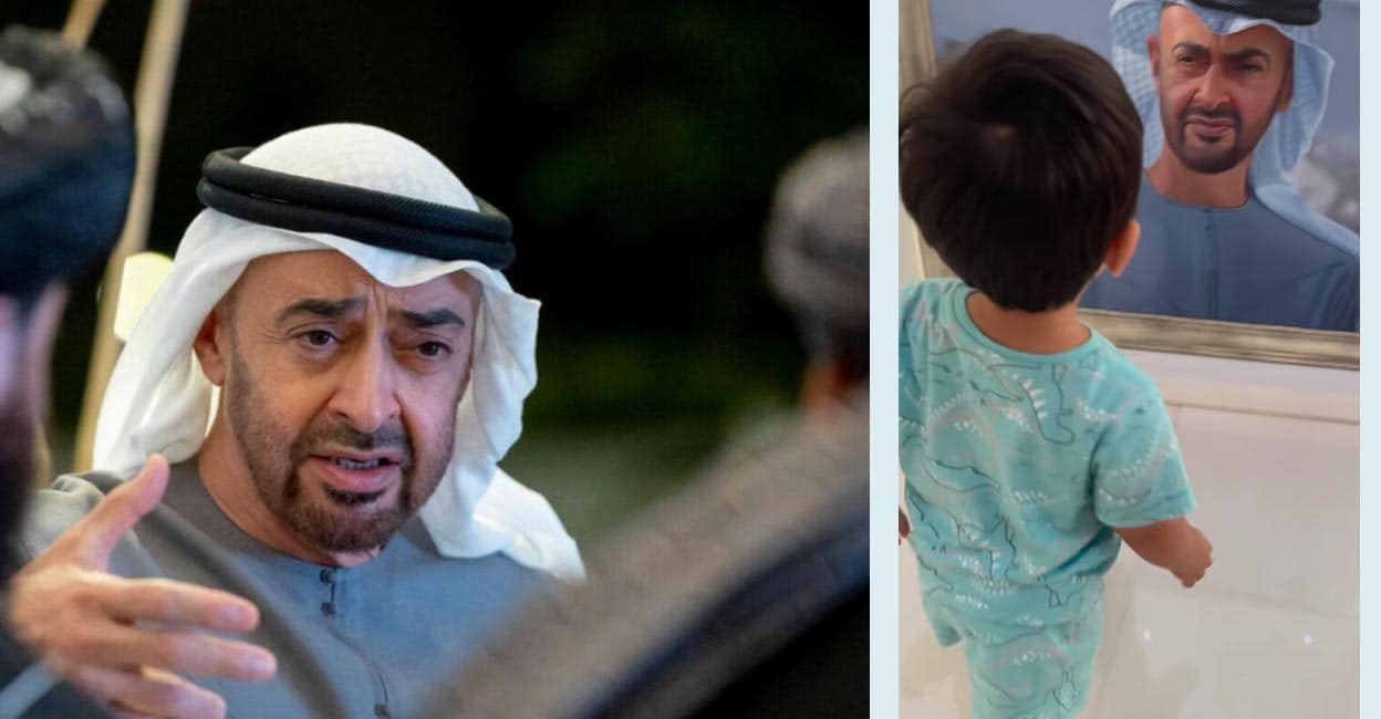 Sheikh Hamdan’s son gave birthday ‘Umma’ to UAE President;  Greetings flow