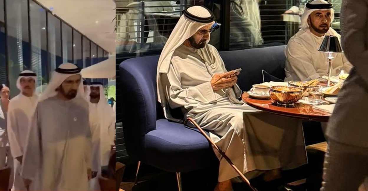 Sheikh Mohammed’s Surprise Visit to Dubai Cafe Goes Viral