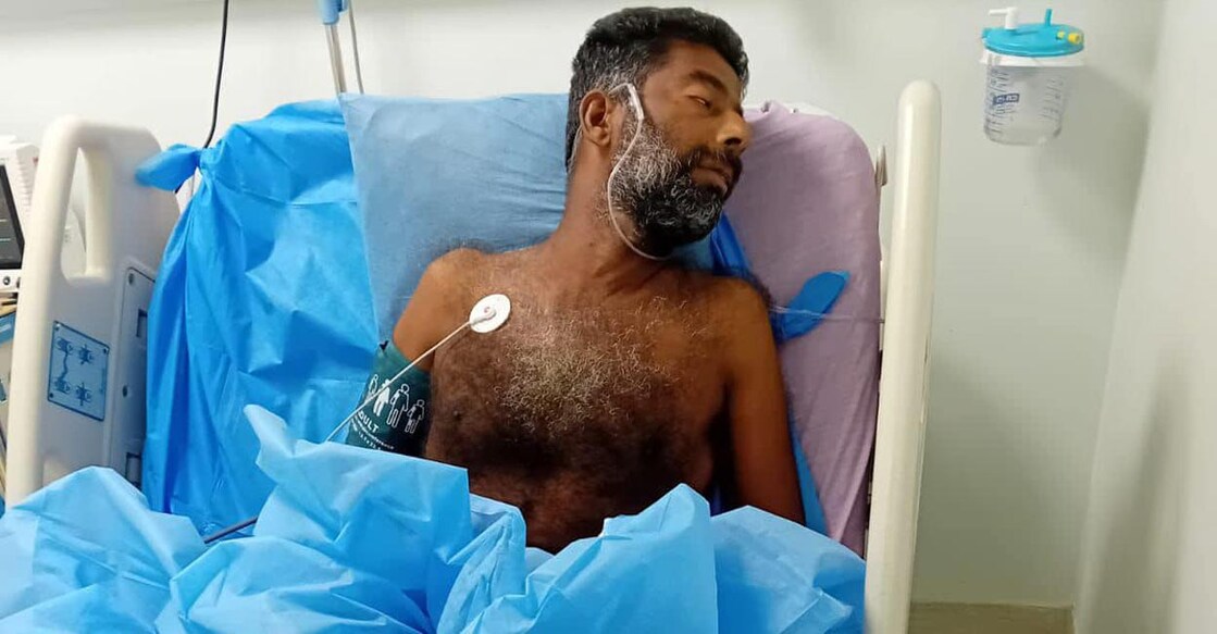 ഒമാനിലെ ആശുപത്രിയിൽ കഴിയുന്ന മഹേഷ് കുമാർ