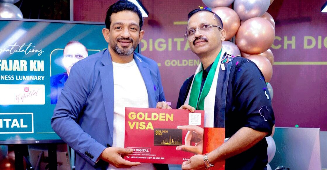 industrialist-kn-fajar-got-uae-golden-visa മലയാളി വ്യവസായി കെ.എൻ. ഫജറിന് യുഎഇ ഗോൾഡൻ വീസ.