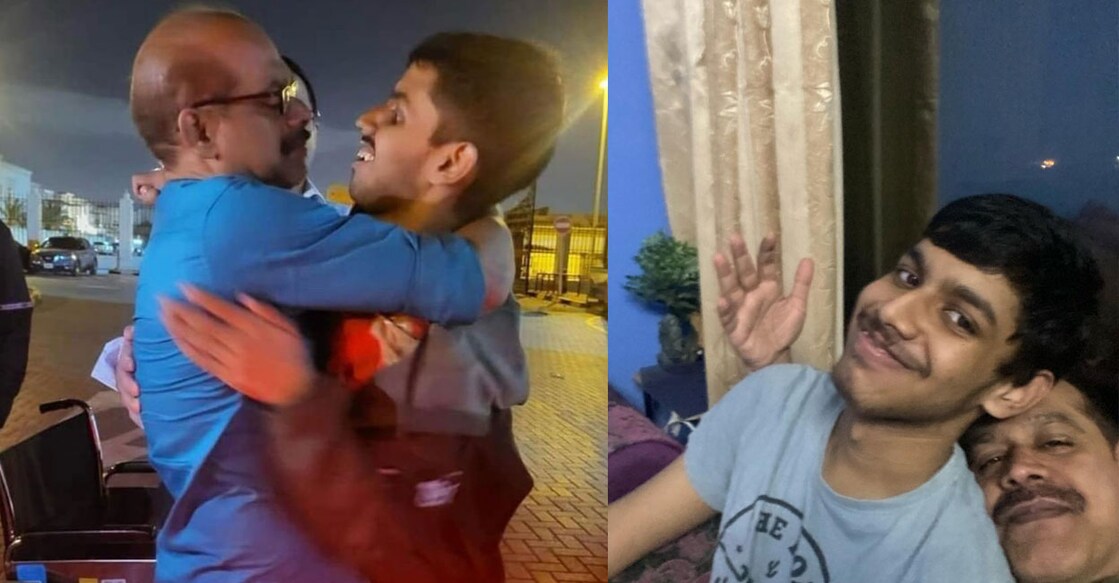 18-year-old-felix-jeby-who-has-autism ഫെലിക്സും പിതാവ് ജെബിയും. ഫയൽ ചിത്രം–special arrangement.