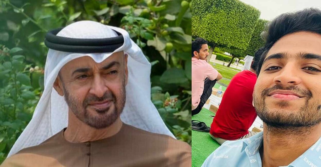 uae-president-iftar 1) യുഎഇ പ്രസിഡന്റ് ഷെയ്ഖ് മുഹമ്മദ് ബിൻ സായിദ് അൽ നഹ്യാൻ Image Credit:X/MohamedBinZayed 2) ഫാസിൽ ചിത്രം : സ്പെഷ്യൽ അറേഞ്ച്മെന്റ്.
