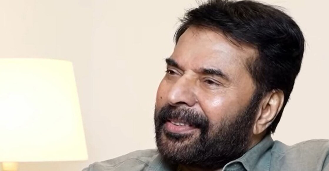 arab-social-media-stars-interview-with-mammootty-uae യുഎഇ ഇൻഫ്ലുവൻസർ ഖാലിദ് അൽ അമേറി മമ്മുട്ടിയുമായി അഭിമുഖം നടത്തിയപ്പോൾ. Image Credit: screengrab