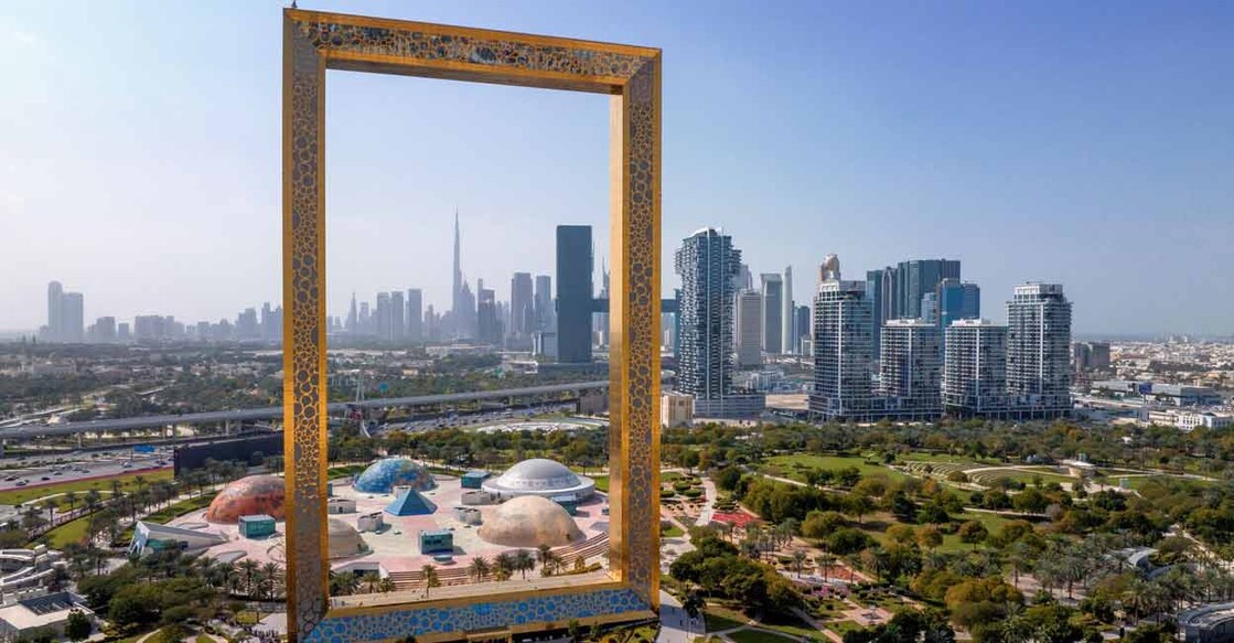 report-that-dubai-has-made-a-huge-leap-in-the-field-of-tourism ദുബായ് ഫ്രെയിം. Credit: WAM