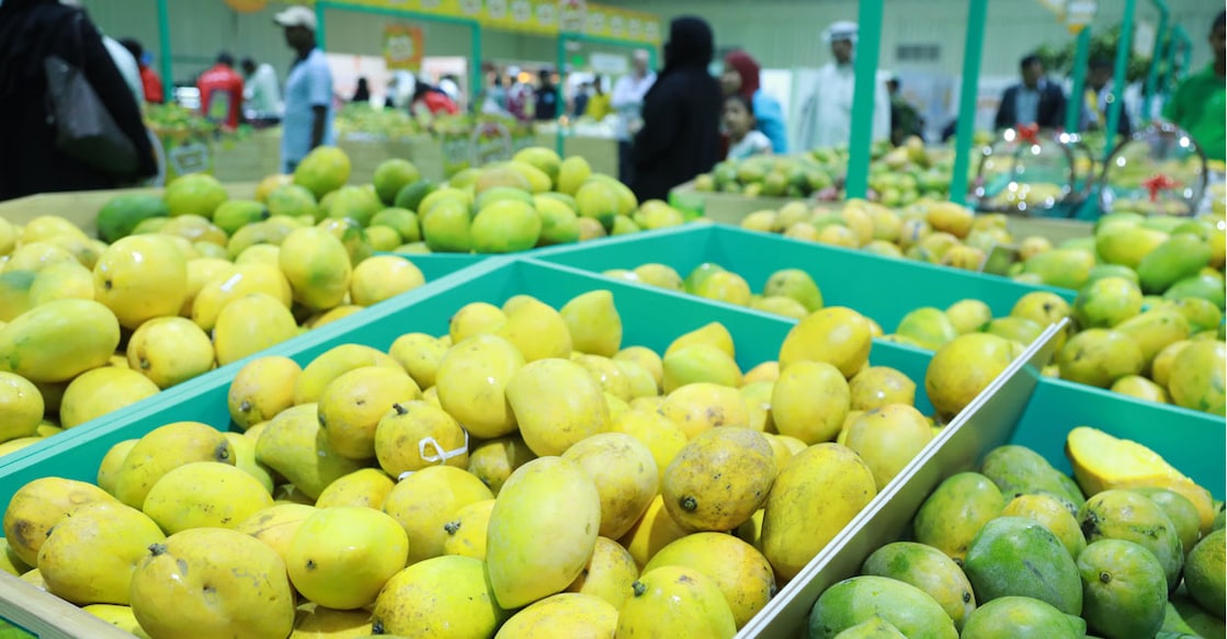 doha-indian-mango-festival-draws-enthusiastic-crowd വില്പന സ്റ്റാളുകളിലെ വ്യത്യസ്ത ഇനം മാമ്പഴങ്ങള്.