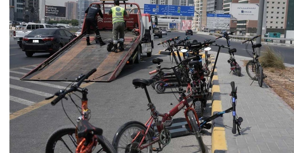 dubai-police-seized-640-bicycles-and-e-scooters