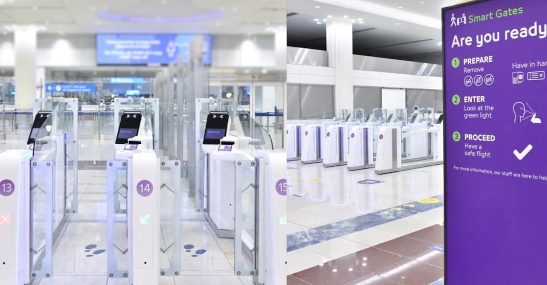 faster-registration-checks-at-dubai-airport-smart-gates ദുബായ് രാജ്യാന്തര വിമാനത്താവളത്തിലെ സ്മാർട്ട് ഗേറ്റുകൾ. ചിത്രം: ജിഡിആർഎഫ്എ.