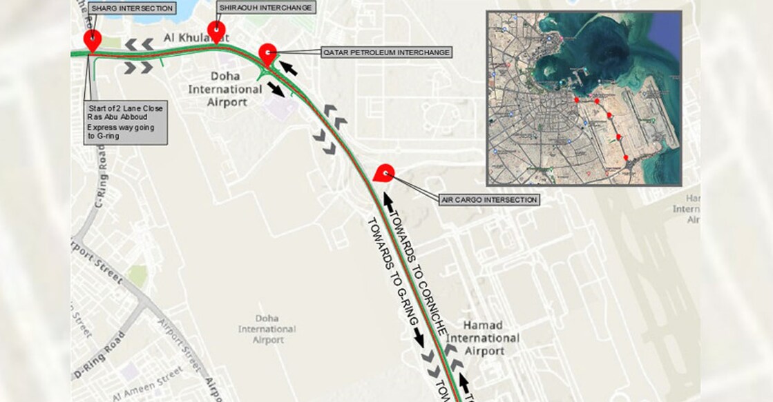 traffic-control-on-Corniche-g-ring-road-qatar