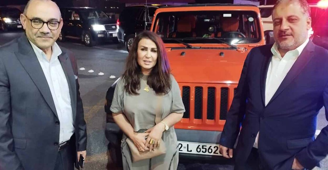 kuwait-vs-iraq-football-match-first-iraqi-car-enters-kuwait-after-33-years അല് മന്ഹല് അല് സഫി കുവൈത്ത്-ഇറാഖ് ബോര്ഡറിലെ അബ്ദലി ചെക്ക്പോസ്റ്റിൽ. Image Credits: X/AlsafiAlmanhal