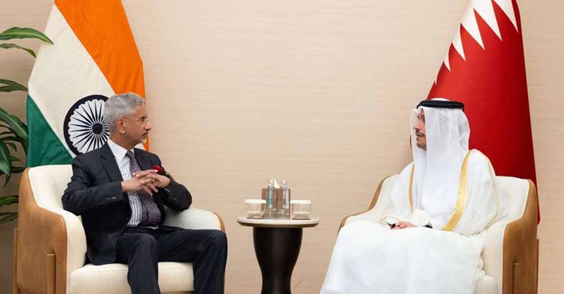 qatar-prime-minister-meets-indian-foreign-minister