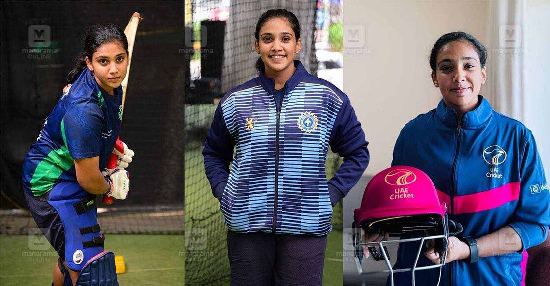 malayali-woman-kesiya-mariam-sabin-selected-in-uae-national-cricket-team യുഎഇ ദേശീയ വനിതാ ക്രിക്കറ്റ് ടീമിൽ ഇടം നേടിയ കെസിയ മറിയം സബിൻ. ചിത്രത്തിന് കടപ്പാട്: വി.വി.ബിജു