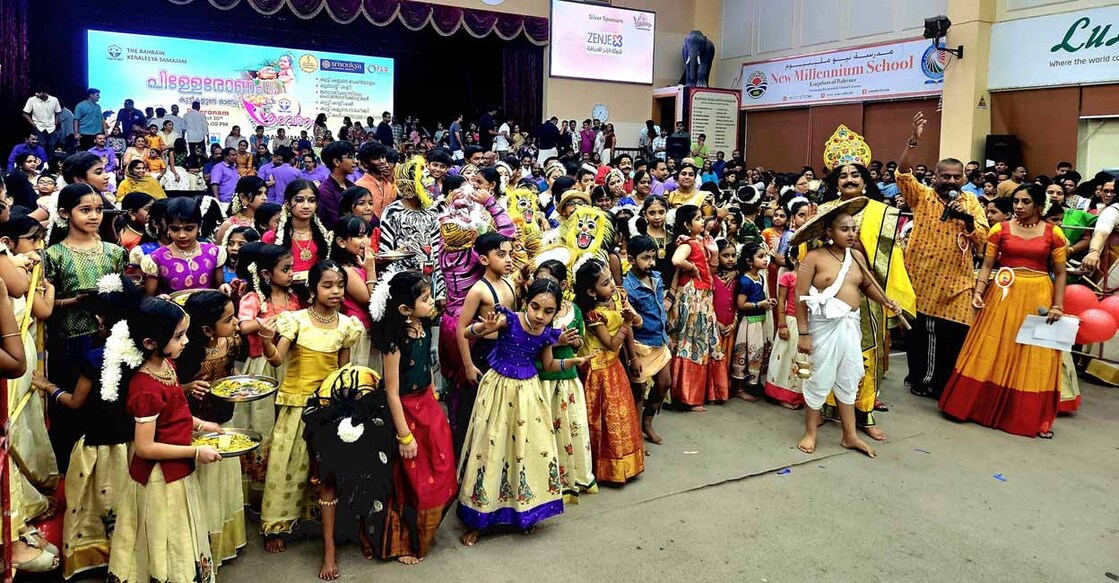കഴിഞ്ഞ ദിവസം നടന്ന പിള്ളേരോണം പരിപാടിയിൽ നിന്ന്.
