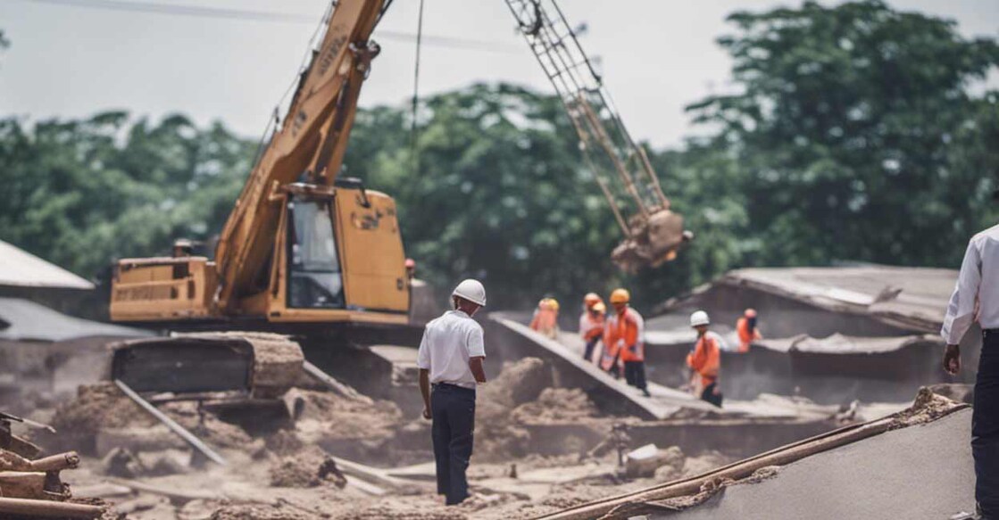 two-workers-died-and-three-others-were-injured-in-an-accident-at-a-school-construction-site-in-uae Photo Credit: Representative image created using AI Image Generator