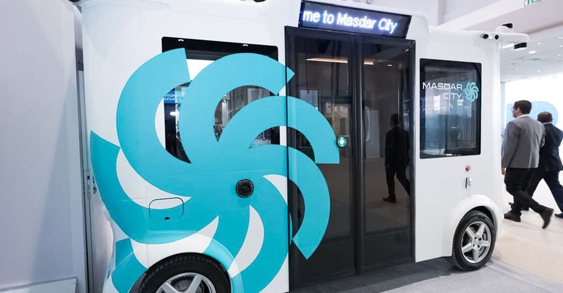 driverless-shuttle-begins-test-phase-in-abu-dhabi-masdar-city Image Credit: WAM