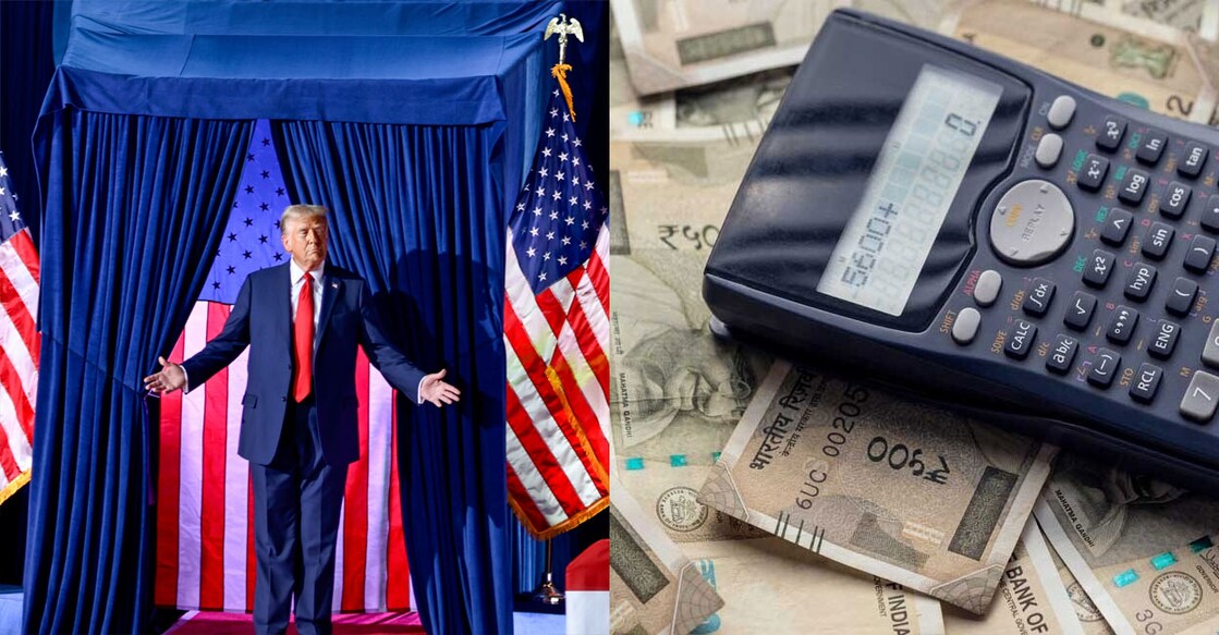 1. Donald Trump. Image Credit: Facebook/DonaldTrump. 2.Representative Image. Image Credit: Nisha Dutta/istockphoto.com.