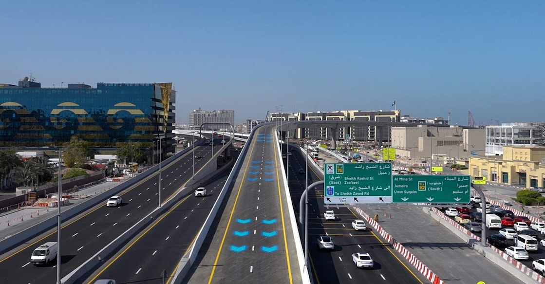 dubai-rta-opens-key-bridge-to-cut-travel-time പുതിയ പാലം. Image Credit: RTA