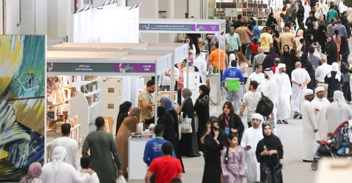 34th-international-book-fair-begins-today-at-the-abu-dhabi-national-exhibition-center അബുദാബി രാജ്യാന്തര പുസ്തകമേളയിൽ നിന്ന്. Image Credit: WAM