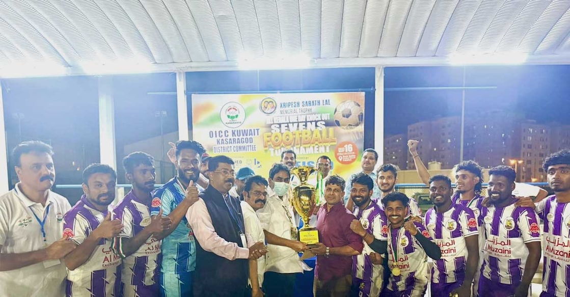 oicc-football-tournament-kuwait ഫ്ലൈറ്റെർസ് എഫ്സി കുവൈത്ത് കാസർകോട് ജില്ലാ ഒഐസിസി സെവൻസ് ഫുട്ബാൾ ചാംപ്യന്മാർ