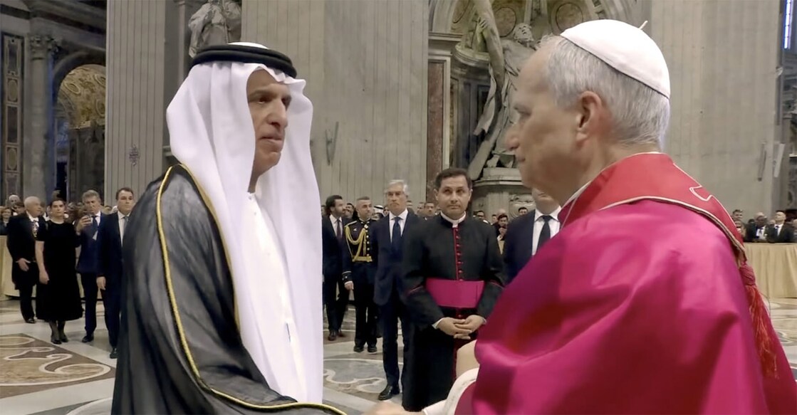 ras-al-khaimah-ruler-attends-inauguration-mass-of-pope-leo ചിത്രം: വാം