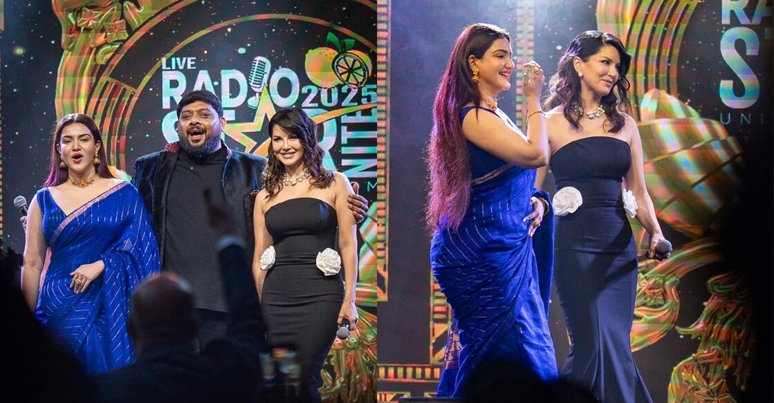 a-stage-show-featuring-honey-rose-sunny-leone-and-rj-mithun-ramesh-was-held-in-the-uk-new2 Image Credit: Rhitwic Stephan
