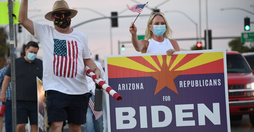 US-VOTE-REPUBLICANS-BIDEN-RALLY US-VOTE-REPUBLICANS-BIDEN-RALLY