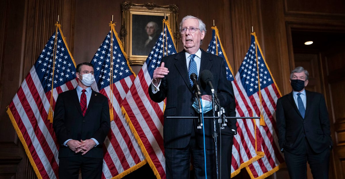 Mitch McConnell congratulates Biden on victory