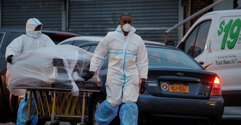 HEALTH-CORONAVIRUS-USA-NEW-YORK HEALTH-CORONAVIRUS-USA-NEW-YORK