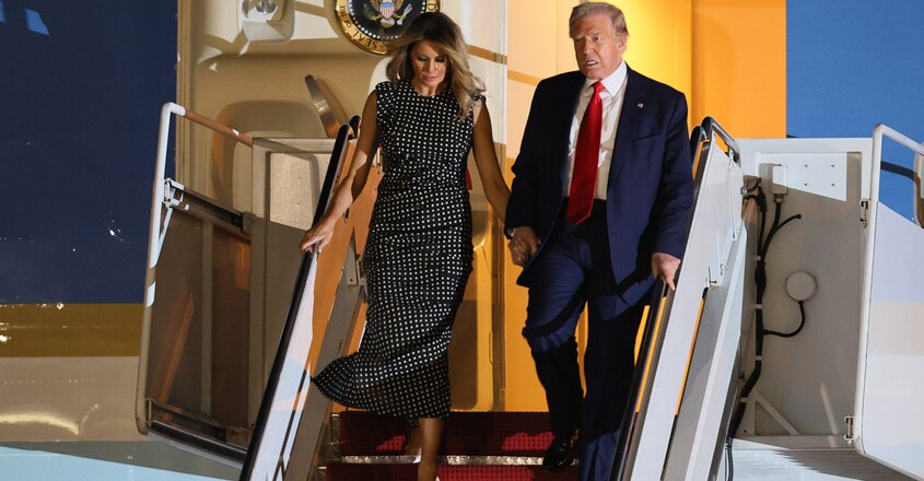 Donald Trump and Melania Trump Donald Trump and Melania Trump
