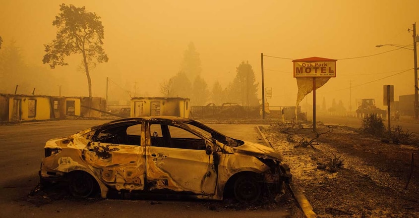 Oregon fire Oregon fire