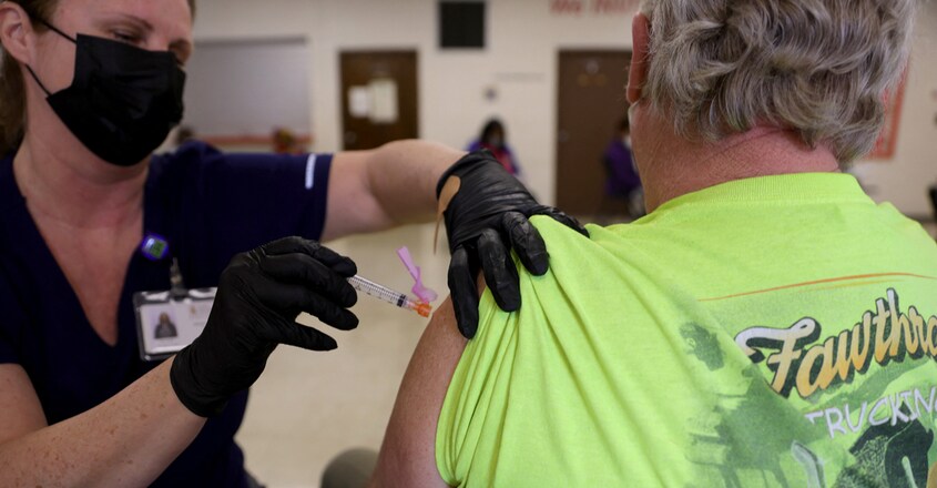 Maryland residents receive COVID-19 vaccine Photo by WIN MCNAMEE / GETTY IMAGES NORTH AMERICA / Getty Images via AFP Maryland residents receive COVID-19 vaccine Photo by WIN MCNAMEE / GETTY IMAGES NORTH AMERICA / Getty Images via AFP