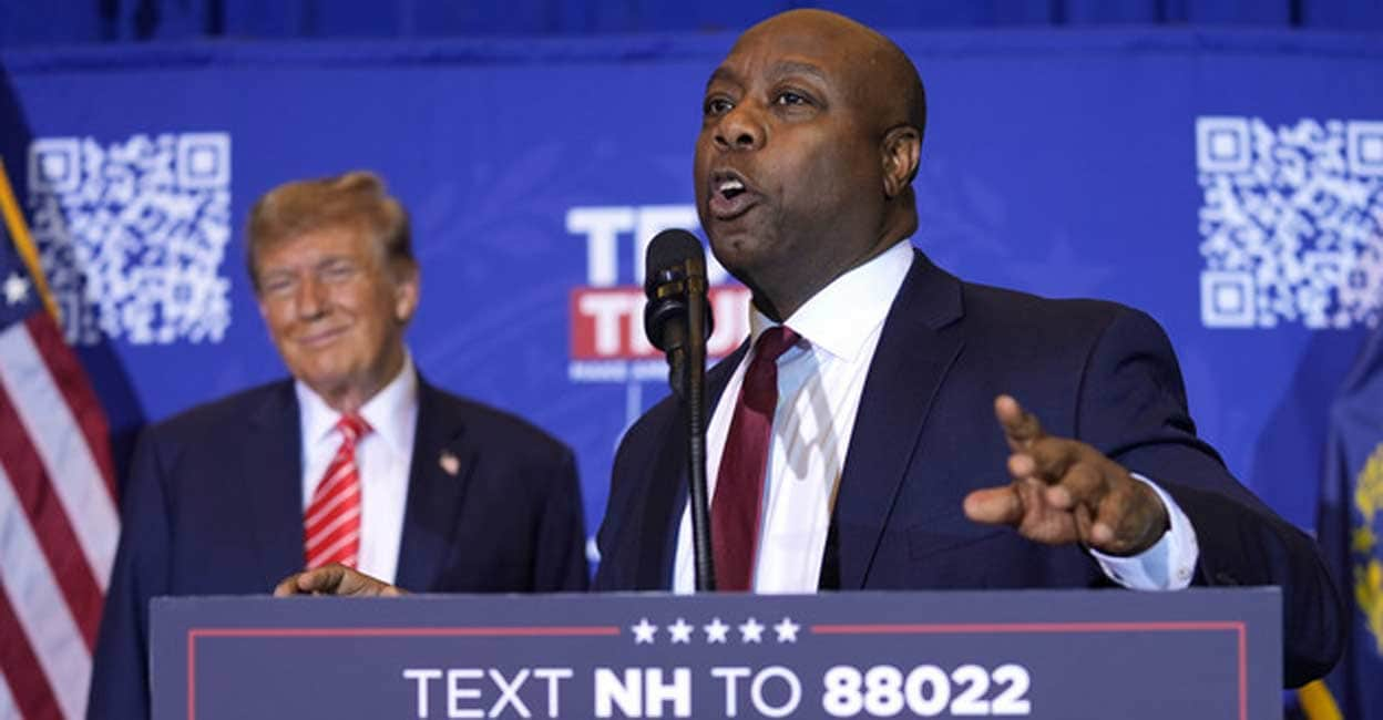 Senator Tim Scott Endorses Donald Trump at New Hampshire Rally, Impact on Nikki Haley’s Presidential Bid