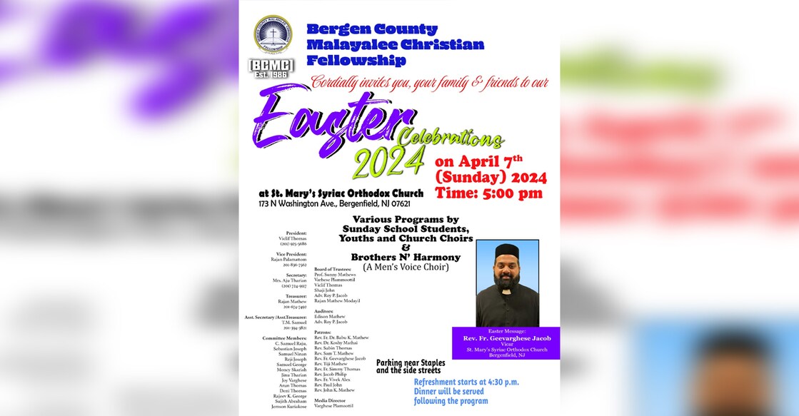 bergen-county-malayalee-christian-fellowship-easter-celebration